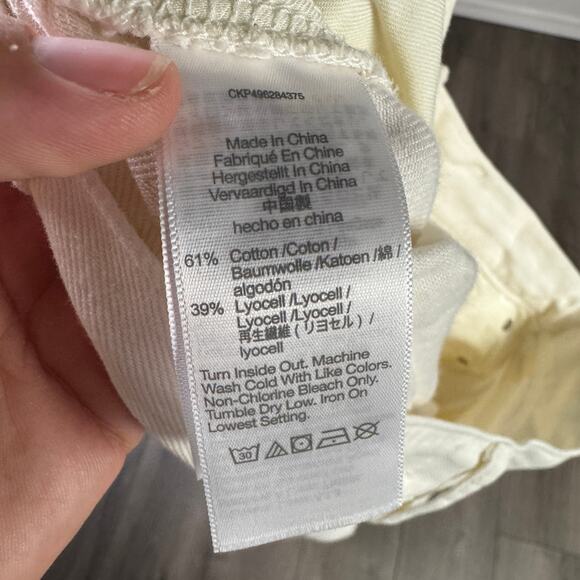 Madewell Low-Slung Baggy Jean Sz 29 Vintage Canvas Airy Denim Edition Drawstring - Picture 10 of 11